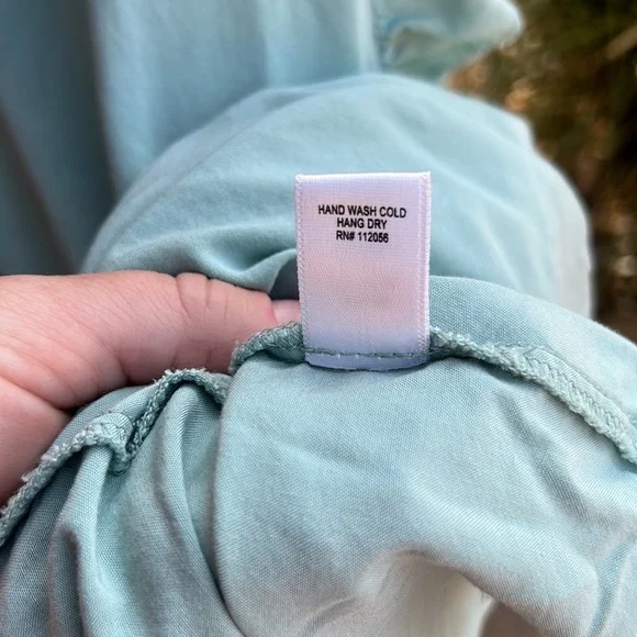 ZENANA Ladies 1X Mint Tiered Tunic or Minidress w/slight ruffles - Picture 6 of 8